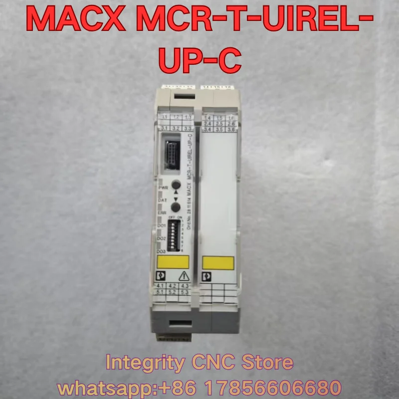 Second-hand MACX MCR-T-UIREL-UP-C module function test is normal 2811514
Second-hand MACX MCR-T-UIREL-UP-C module function test is normal 2811514