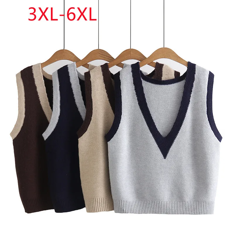 New 2023 Ladies Spring Autumn Plus Size Tops For Women Large Size V-neck Sleeveless Grey Tank Tops 3XL 4XL 5XL 6XL
New 2023 Ladies Spring Autumn Plus Size Tops For Women Large Size V-neck Sleeveless Grey Tank Tops 3XL 4XL 5XL 6XL