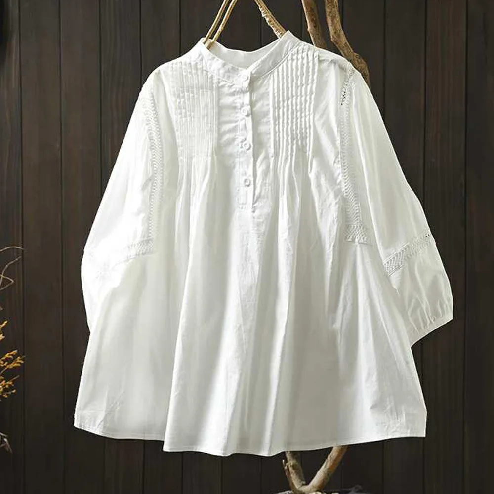 Женская белая рубашка с бюстом 126 см, 100% хлопок, лоскутные клетчатые рубашки большого размера, осенняя одежда, корейские женские топы
Женская белая рубашка с бюстом 126 см, 100% хлопок, лоскутные клетчатые рубашки большого размера, осенняя одежда, корейские женские топы