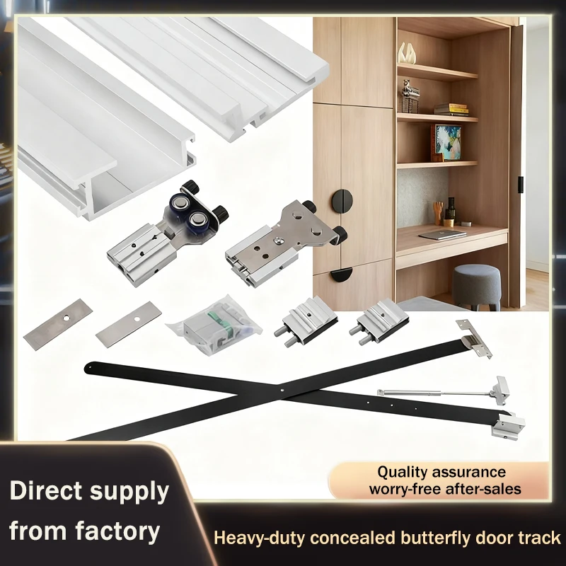 Summit Heavy Duty Pivot Sliding Track Hardware Kit For Your Folding Hidden Door Wardrobe Cabinet Space Saving Hidden Structure
Summit Heavy Duty Pivot Sliding Track Hardware Kit For Your Folding Hidden Door Wardrobe Cabinet Space Saving Hidden Structure