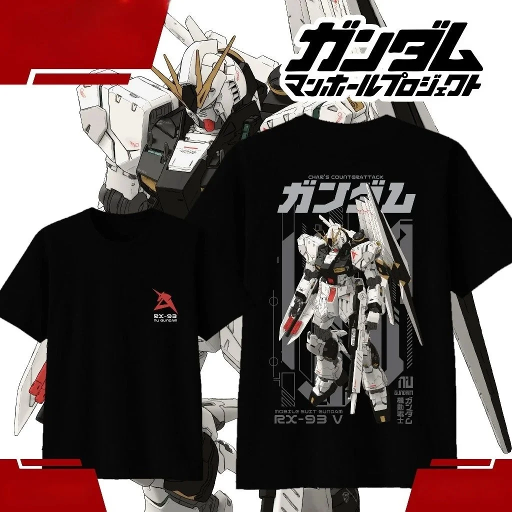 2026 Summer Mobile Suit Gundam RX-93 Cow Gundam Printed Cotton Loose T-shirt, Unisex, Exclusive for Mech Anime Enthusiasts
2026 Summer Mobile Suit Gundam RX-93 Cow Gundam Printed Cotton Loose T-shirt, Unisex, Exclusive for Mech Anime Enthusiasts