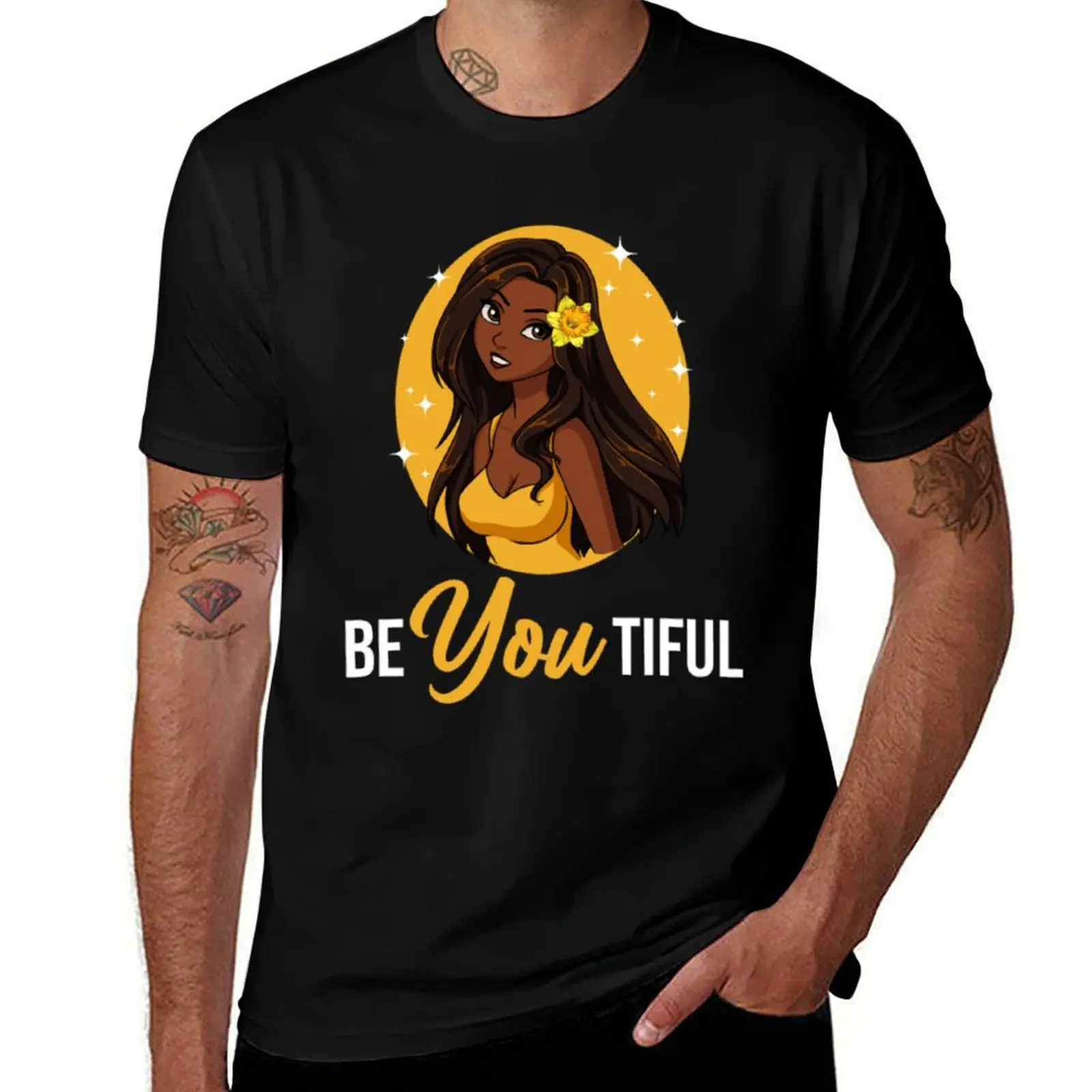 Be You Tiful Black Melanin Senpai Manga Japanese T-Shirt graphic shirts Man t-shirt luxury designer mens clothes
Be You Tiful Black Melanin Senpai Manga Japanese T-Shirt graphic shirts Man t-shirt luxury designer mens clothes