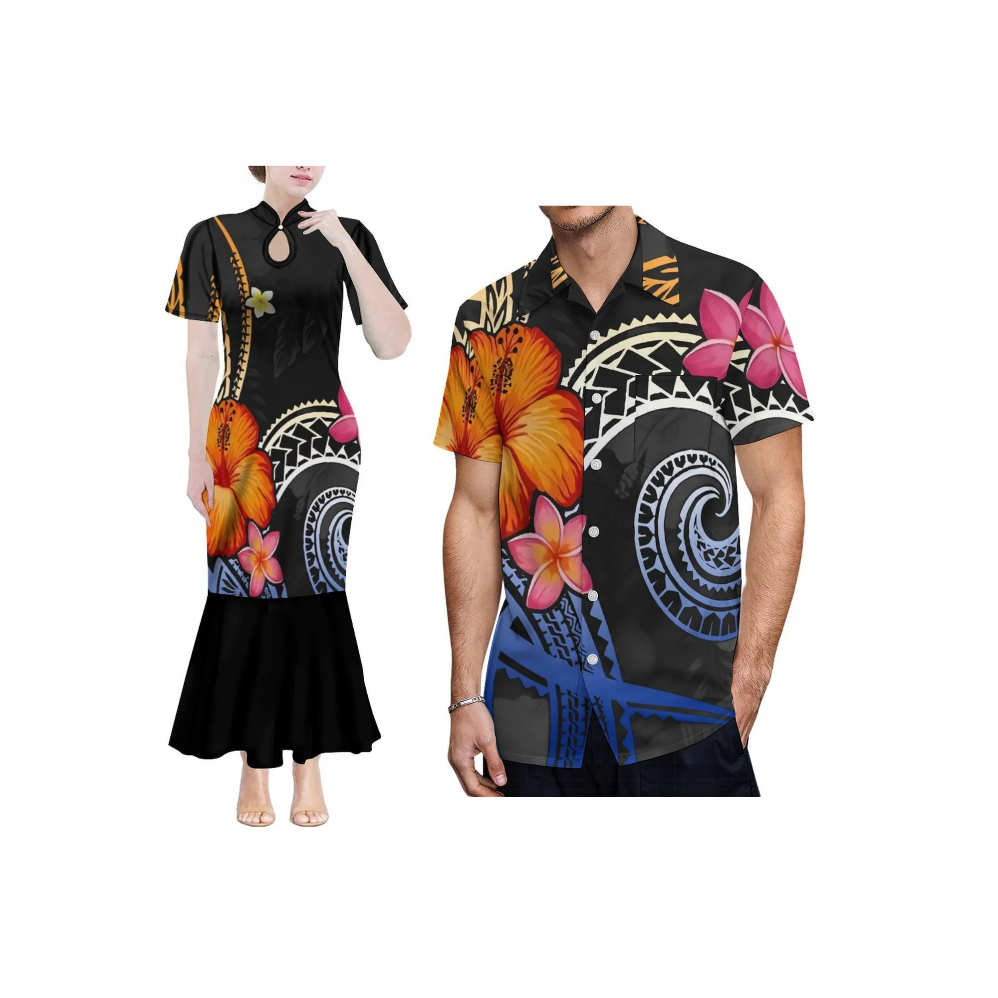 Пользовательское полинезийское платье, женское элегантное платье русалки с воротником-стойкой, длинное платье с короткими рукавами, женская одежда больших размеров
Пользовательское полинезийское платье, женское элегантное платье русалки с воротником-стойкой, длинное платье с короткими рукавами, женская одежда больших размеров