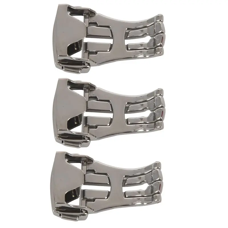 3X 18Mm Stainless Steel Deployant Watch Strap Folding Buckle Clasp For Omega, Fosted 18Mm Multi-Purpose
3X 18Mm Stainless Steel Deployant Watch Strap Folding Buckle Clasp For Omega, Fosted 18Mm Multi-Purpose