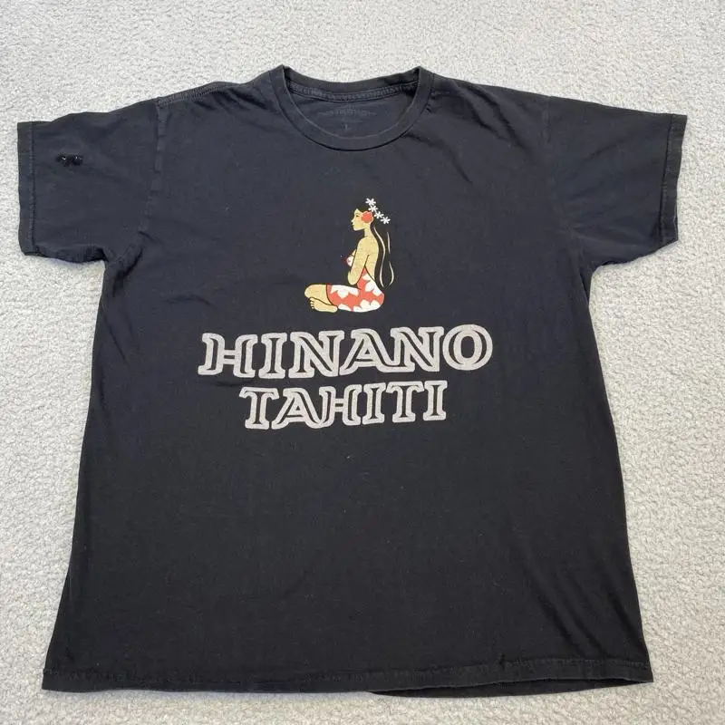 Hinano Tahiti T Shirt Mens Large Black Knit Polynesian Archipelaga
Hinano Tahiti T Shirt Mens Large Black Knit Polynesian Archipelaga