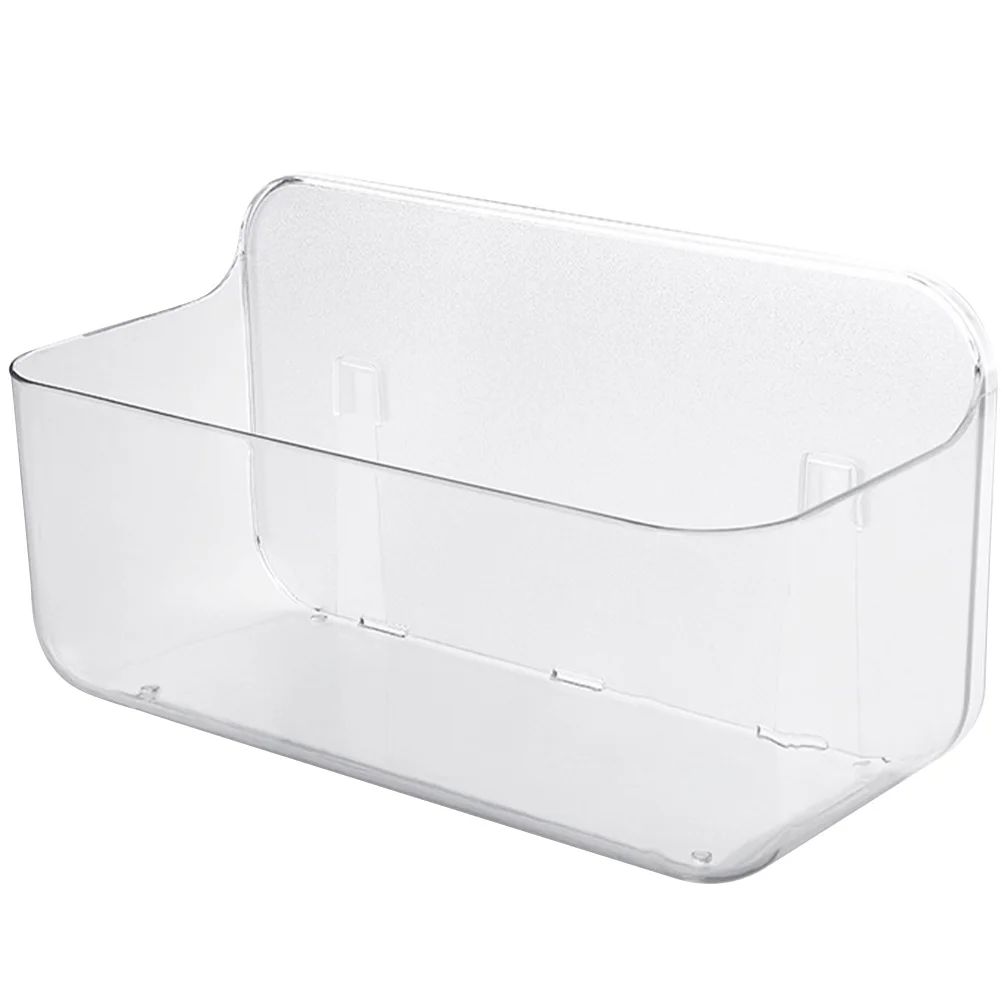Plastic Wall Mounted Storage Rack Shampoo Soap Holder Bathroom Shelf Organizer Clear Shelves Material Tidy Solution
Plastic Wall Mounted Storage Rack Shampoo Soap Holder Bathroom Shelf Organizer Clear Shelves Material Tidy Solution
