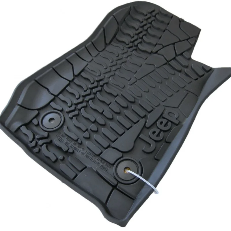 Подходящие 4-дверные противоскользящие передние и задние напольные коврики с резиновым покрытием 2007-2017, черные
Подходящие 4-дверные противоскользящие передние и задние напольные коврики с резиновым покрытием 2007-2017, черные