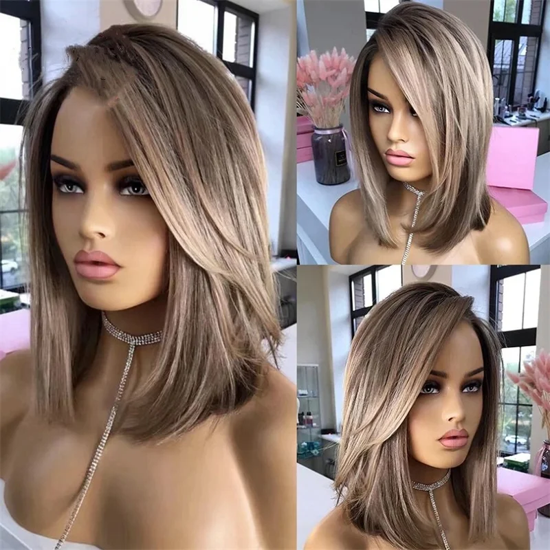 Brown Short Straight Synthetic Wigs with Soft Hairline Blonde Brown Wig for Women Daily Cosplay Party Heat Resistant Fiber Wig
Brown Short Straight Synthetic Wigs with Soft Hairline Blonde Brown Wig for Women Daily Cosplay Party Heat Resistant Fiber Wig