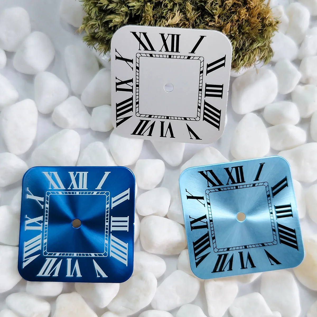 Custom Sun Print dial Square 27mm NH35/NH36 dial for NH35/NH36 movement watch accessories
Custom Sun Print dial Square 27mm NH35/NH36 dial for NH35/NH36 movement watch accessories