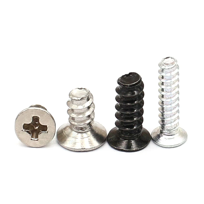 100Pcs M3*L=3.6/4/5/6/8/10/12/13mm Nickel/Zinc Plated Steel Cross Phillips Flat Countersunk Head Self-tapping Screw Bolts
100Pcs M3*L=3.6/4/5/6/8/10/12/13mm Nickel/Zinc Plated Steel Cross Phillips Flat Countersunk Head Self-tapping Screw Bolts