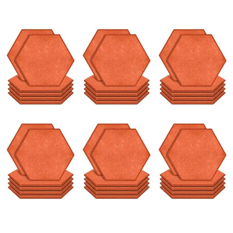 A7THK-36 Pack Hexagon Acoustic Panels Sound Proof Padding Beveled Edge Sound Panels For Recording Studio Office Home
A7THK-36 Pack Hexagon Acoustic Panels Sound Proof Padding Beveled Edge Sound Panels For Recording Studio Office Home