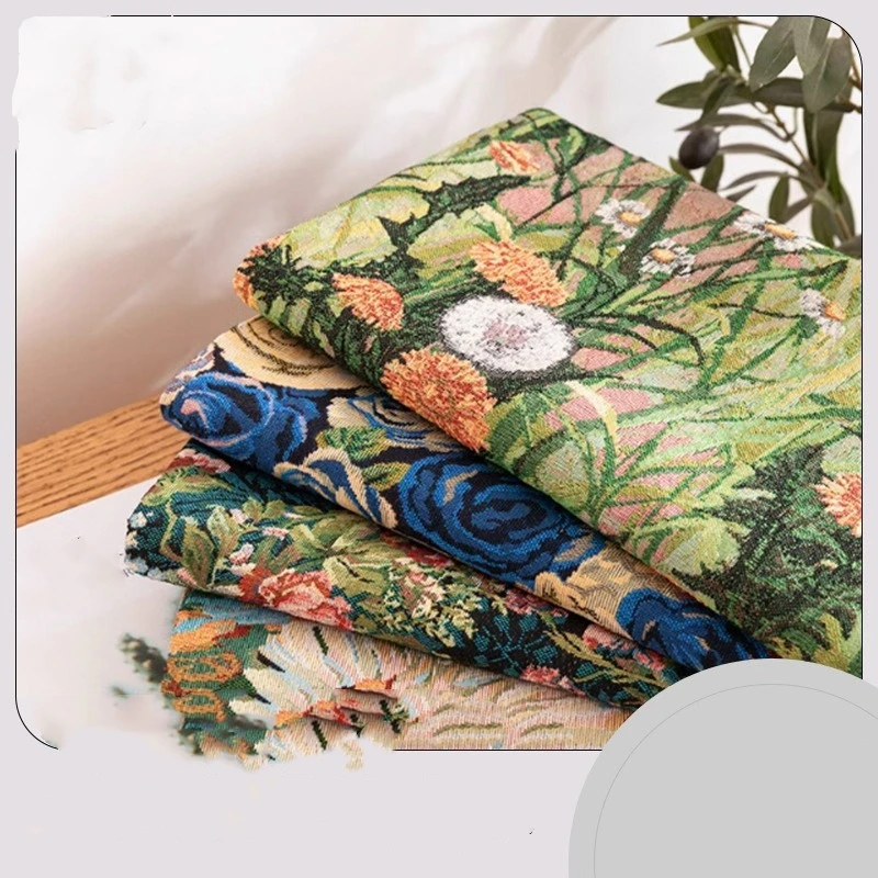 Vintage Oil Painting Jacquard Tapestry Fabric, Decorative Woven Cloth for Bag Clothing Cushion Tablecloth,DIY Craft Fabric
Vintage Oil Painting Jacquard Tapestry Fabric, Decorative Woven Cloth for Bag Clothing Cushion Tablecloth,DIY Craft Fabric