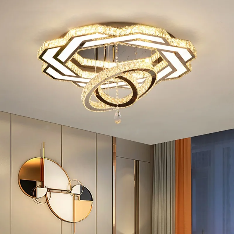 2025Nordic Crystal Ceiling Light for Living Room Dining Tables Restaurant Hotel Pendant Lamp Home Decoration Luxury Design
2025Nordic Crystal Ceiling Light for Living Room Dining Tables Restaurant Hotel Pendant Lamp Home Decoration Luxury Design