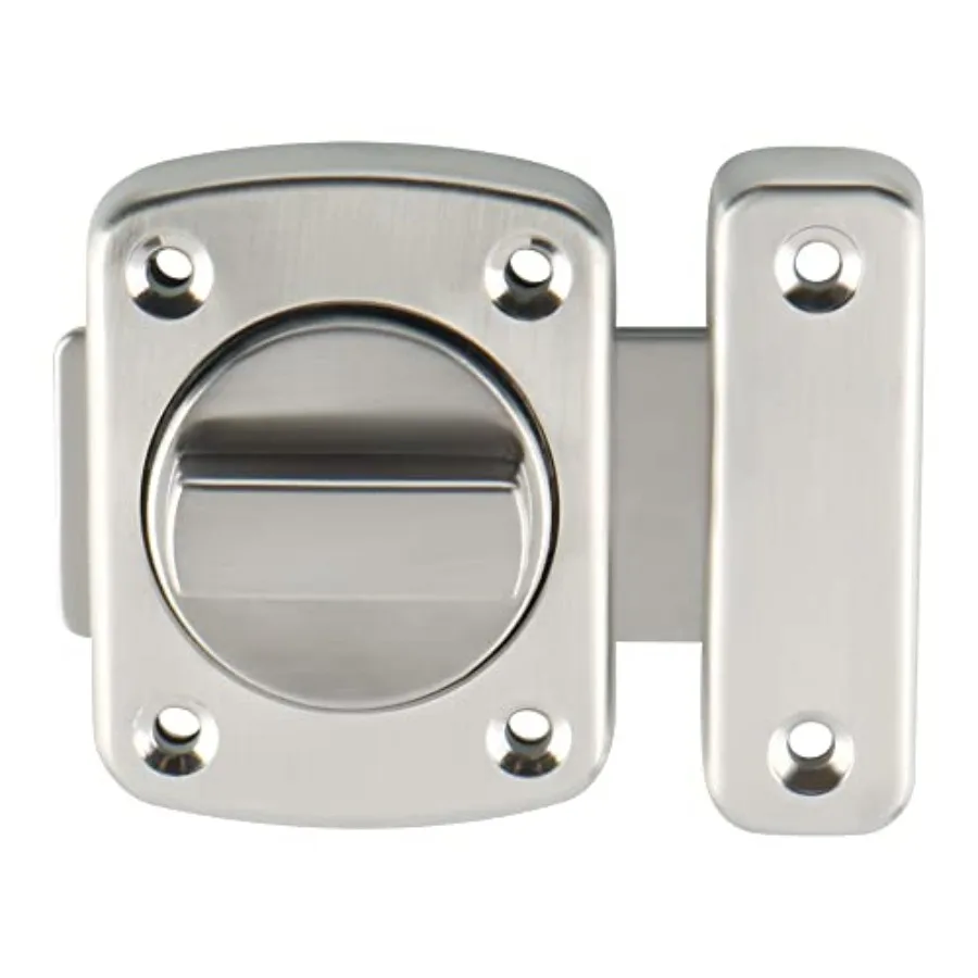 Alise Gate Latch Slide Bolt Latches Lock, Safety Double Sided Rotate Gate Hardware, SUS304 Stainless Steel Gate Latch for Stora
Alise Gate Latch Slide Bolt Latches Lock, Safety Double Sided Rotate Gate Hardware, SUS304 Stainless Steel Gate Latch for Stora