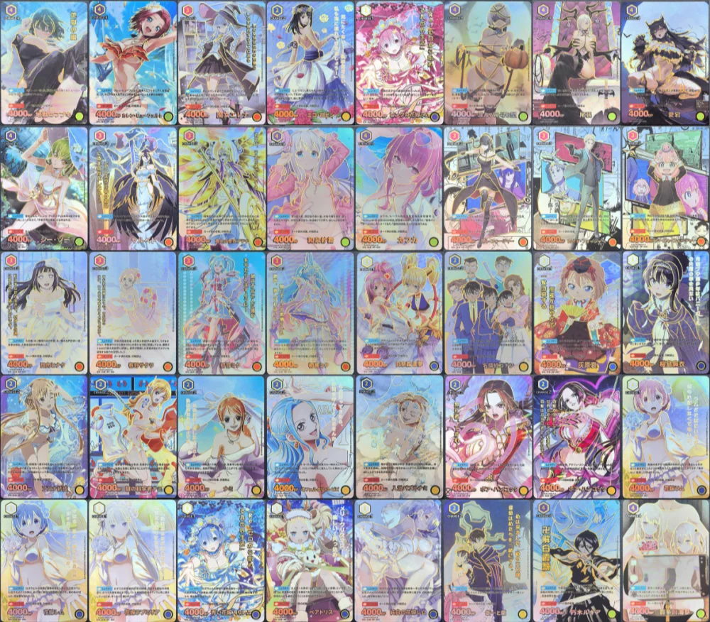 Anime One Piece Diy Hot Stamping Card Hancock Flower Wedding Laser Refracted Flash Process Card Game Collection Card
Anime One Piece Diy Hot Stamping Card Hancock Flower Wedding Laser Refracted Flash Process Card Game Collection Card