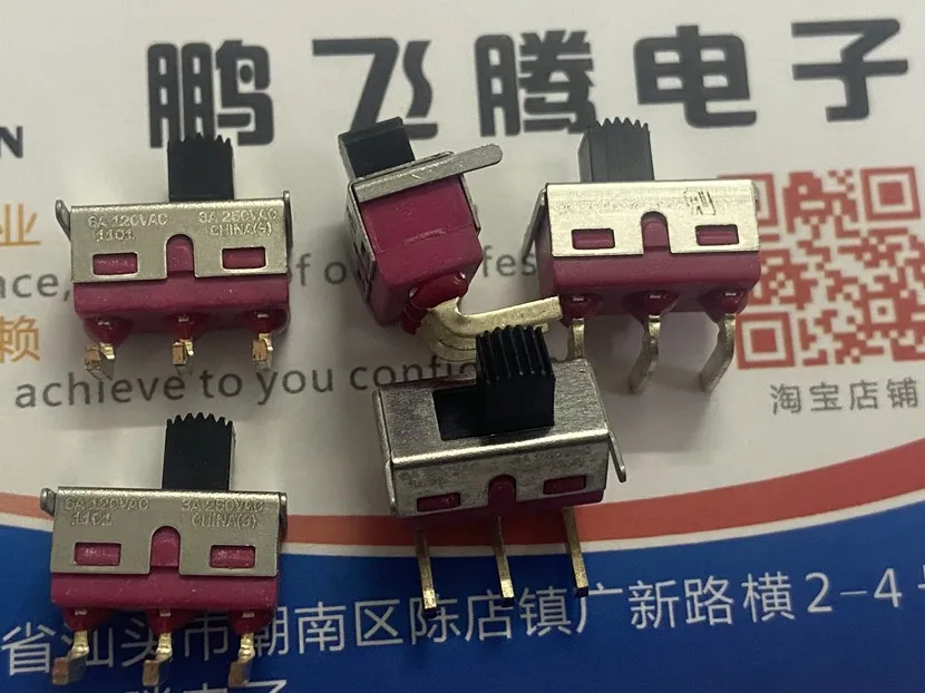 1PCS American 1101M2S3AQE2 toggle switch bend pin 3 pin 2 gear horizontal sliding power side dip with fixed frame
1PCS American 1101M2S3AQE2 toggle switch bend pin 3 pin 2 gear horizontal sliding power side dip with fixed frame