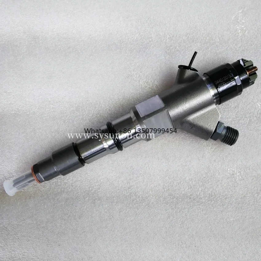 Engine Parts Fuel System Common Rail Fuel Injector Assy QSB6.7 0445120153
Engine Parts Fuel System Common Rail Fuel Injector Assy QSB6.7 0445120153