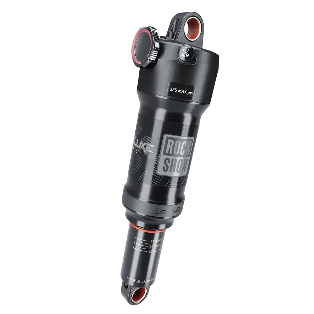 RockShox Deluxe Select MTB Debon Air Rear Air Shock 210x47.5mm RS-DLX-SEL-B2
RockShox Deluxe Select MTB Debon Air Rear Air Shock 210x47.5mm RS-DLX-SEL-B2