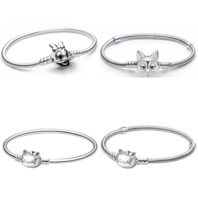 Disney Donald Duck Fox Charm DIY Snake Bone Bracelet Beaded Bracelet Women's Luxury Jewelry
Disney Donald Duck Fox Charm DIY Snake Bone Bracelet Beaded Bracelet Women's Luxury Jewelry