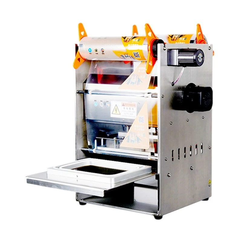Automatic fresh-locking box sealing machine, good things to share, strongly recommended 
Automatic fresh-locking box sealing machine, good things to share, strongly recommended