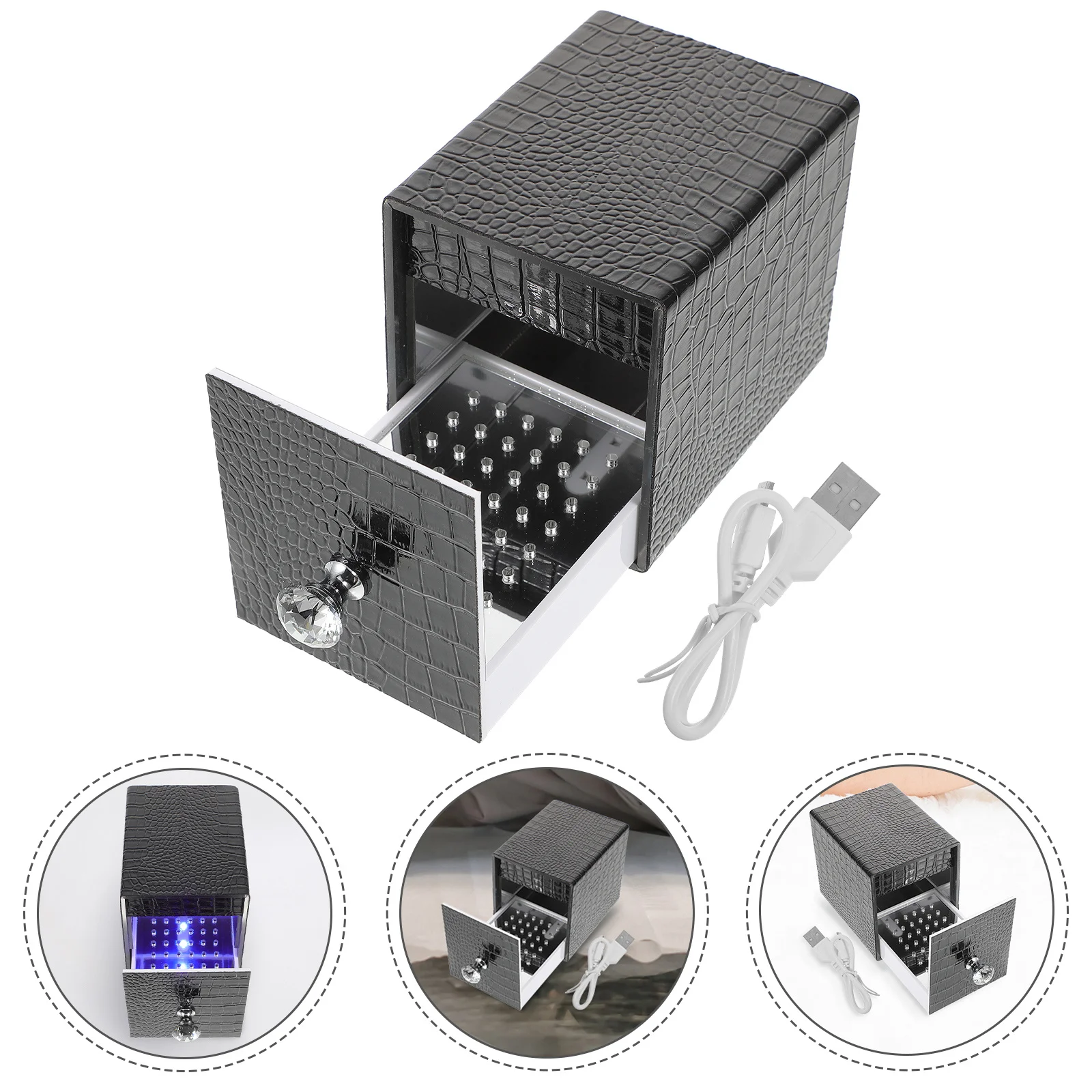 USB-сверла для дизайна ногтей, коробка для чистки, держатель для хранения маникюра, шлифовки, полировки, салон, домашний инструмент «сделай сам»
USB-сверла для дизайна ногтей, коробка для чистки, держатель для хранения маникюра, шлифовки, полировки, салон, домашний инструмент «сделай сам»