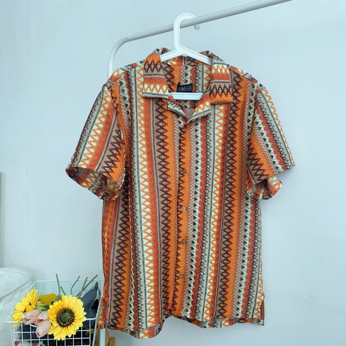 American Retro Woven Hawaii Shirt Short Sleeve Men Summer Cleanfit Cuban Collar Shirt Polyester Standard Fit Short Sleeve Shirt
American Retro Woven Hawaii Shirt Short Sleeve Men Summer Cleanfit Cuban Collar Shirt Polyester Standard Fit Short Sleeve Shirt