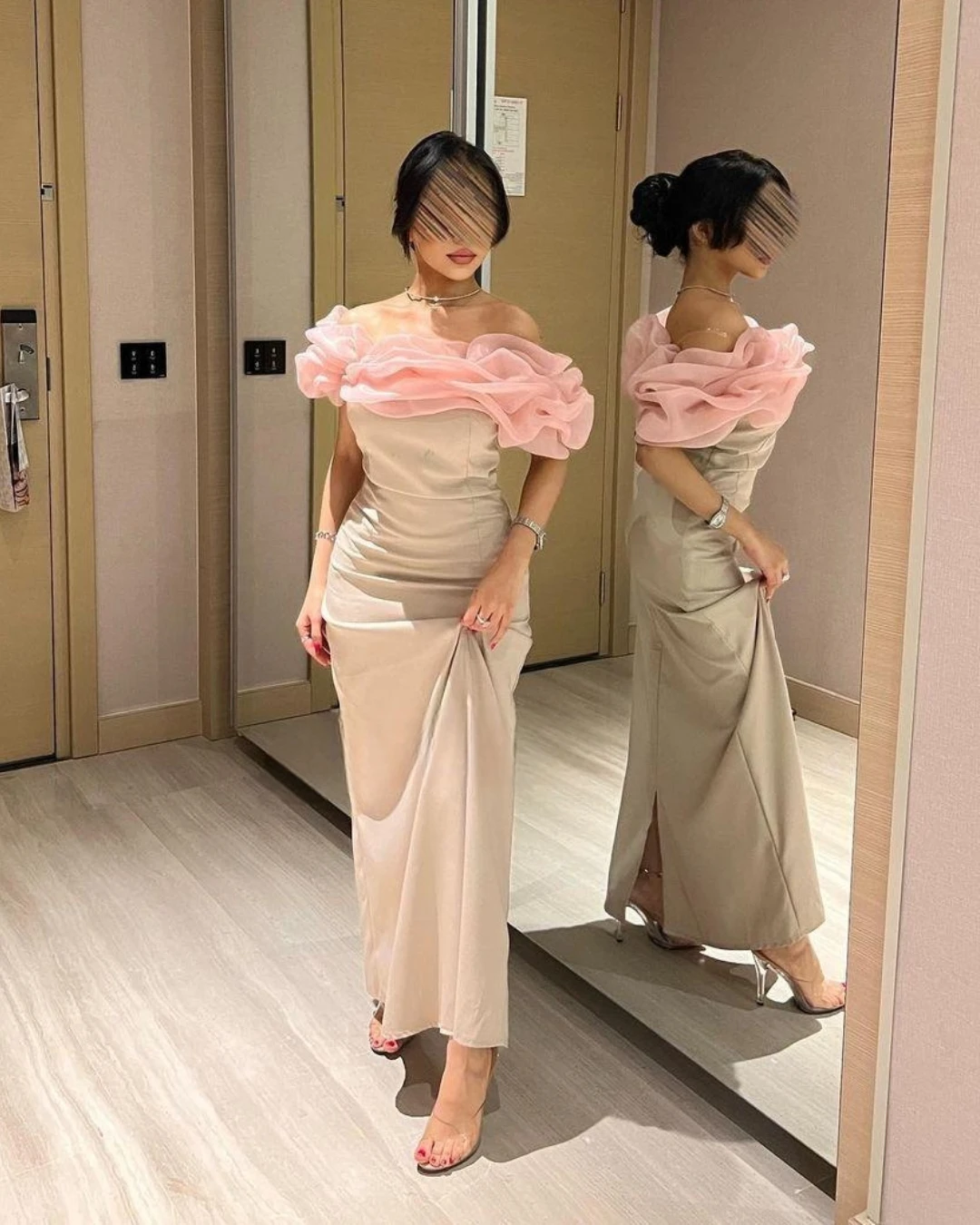 Off Shoulder Evening Dresses 2023 New Back Split Organza Prom Dresses Arabia Simple Formal Occasion Dresses Party Gown
Off Shoulder Evening Dresses 2023 New Back Split Organza Prom Dresses Arabia Simple Formal Occasion Dresses Party Gown