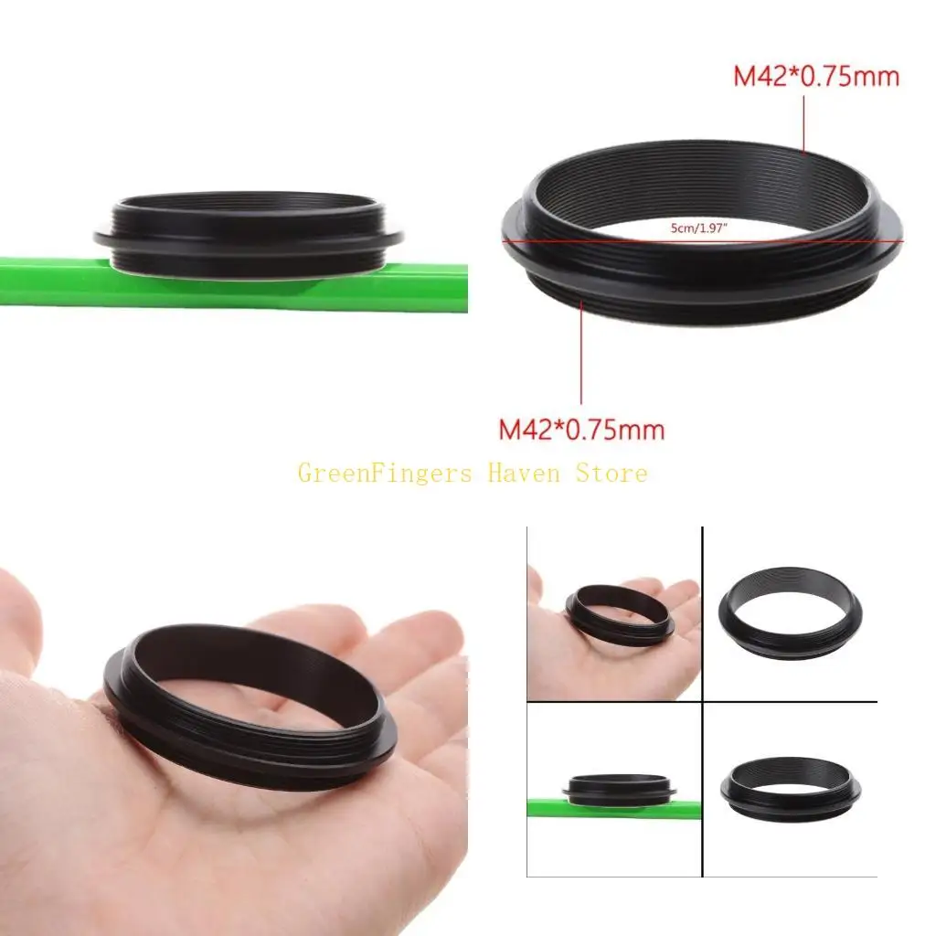 M42 To M42 Thread Coupling Ring Adapter Aluminium Alloy M42x0.75mm Male to Male Conversion Accessory Converter