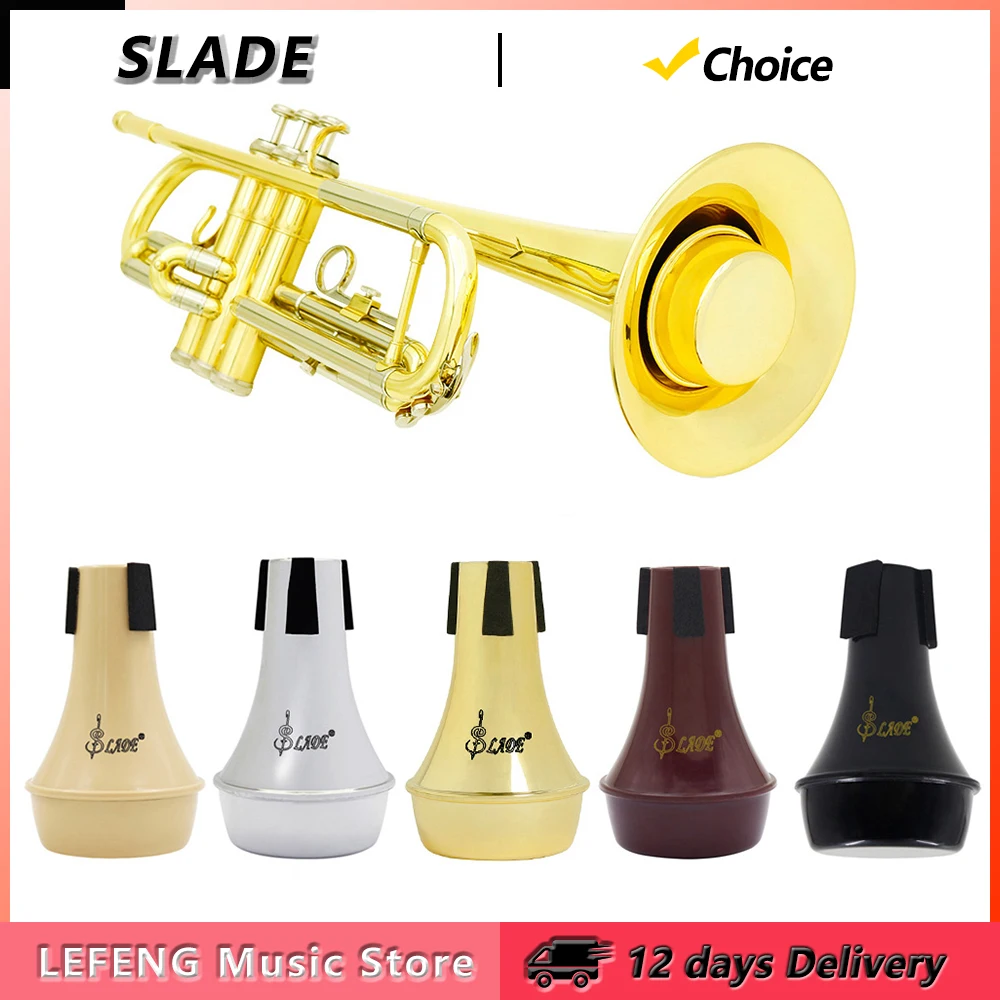 SLADE ABS Trumpet Muffler Semi-Closed Mute Damper Silencer Trumpet Practice Silencer Brass Instrument Parts Accessories
SLADE ABS Trumpet Muffler Semi-Closed Mute Damper Silencer Trumpet Practice Silencer Brass Instrument Parts Accessories