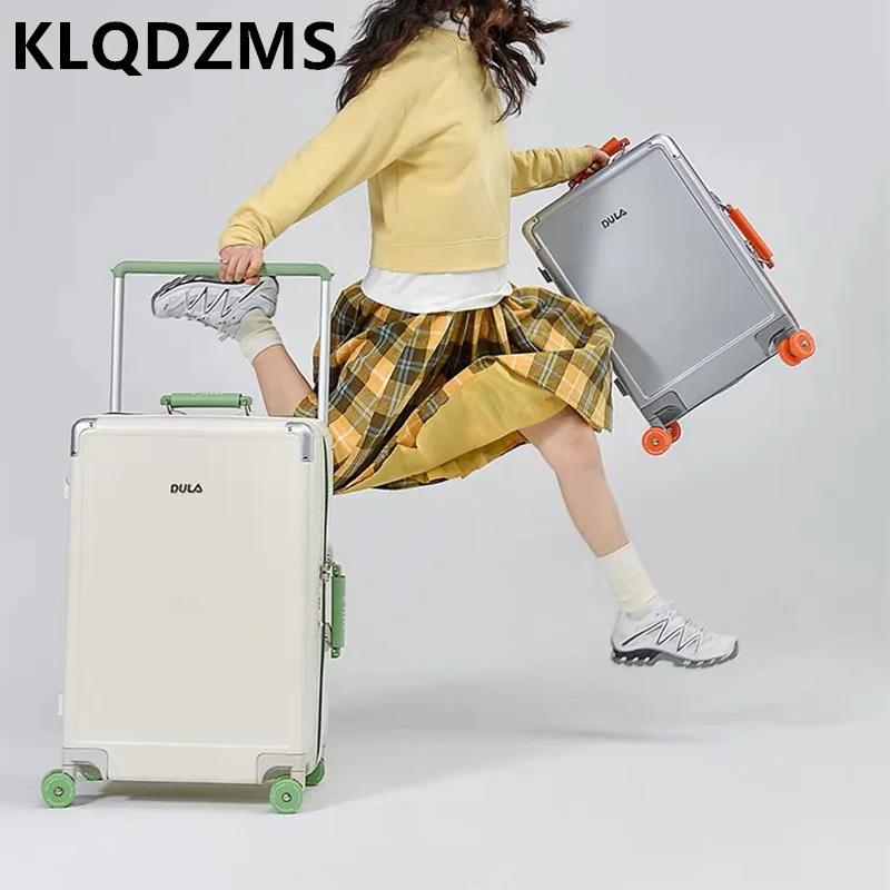 KLQDZMS 20/24/26-дюймовый чемодан для ручной клади с USB-зарядкой, многофункциональный, для ПК, студенческий, на колесиках
KLQDZMS 20/24/26-дюймовый чемодан для ручной клади с USB-зарядкой, многофункциональный, для ПК, студенческий, на колесиках