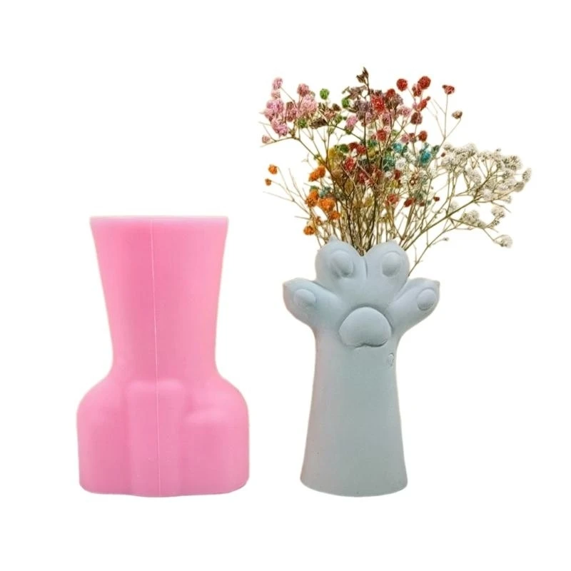 652F Silicone Concrete Mold Storage Box Mould Foot Shaped Resin Clay Molds Flower Vase Moulds for Making Vase Flowerpot
652F Silicone Concrete Mold Storage Box Mould Foot Shaped Resin Clay Molds Flower Vase Moulds for Making Vase Flowerpot