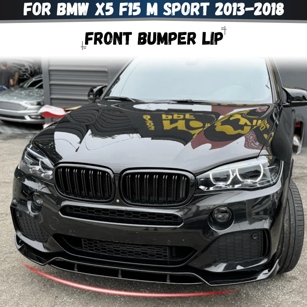 For BMW X5 F15 M Sport 2013 2014 2015 2016 2017 2018 Car Front Bumper Lip Chin Spoiler Splitter Diffuser Bodykit Tuning
For BMW X5 F15 M Sport 2013 2014 2015 2016 2017 2018 Car Front Bumper Lip Chin Spoiler Splitter Diffuser Bodykit Tuning