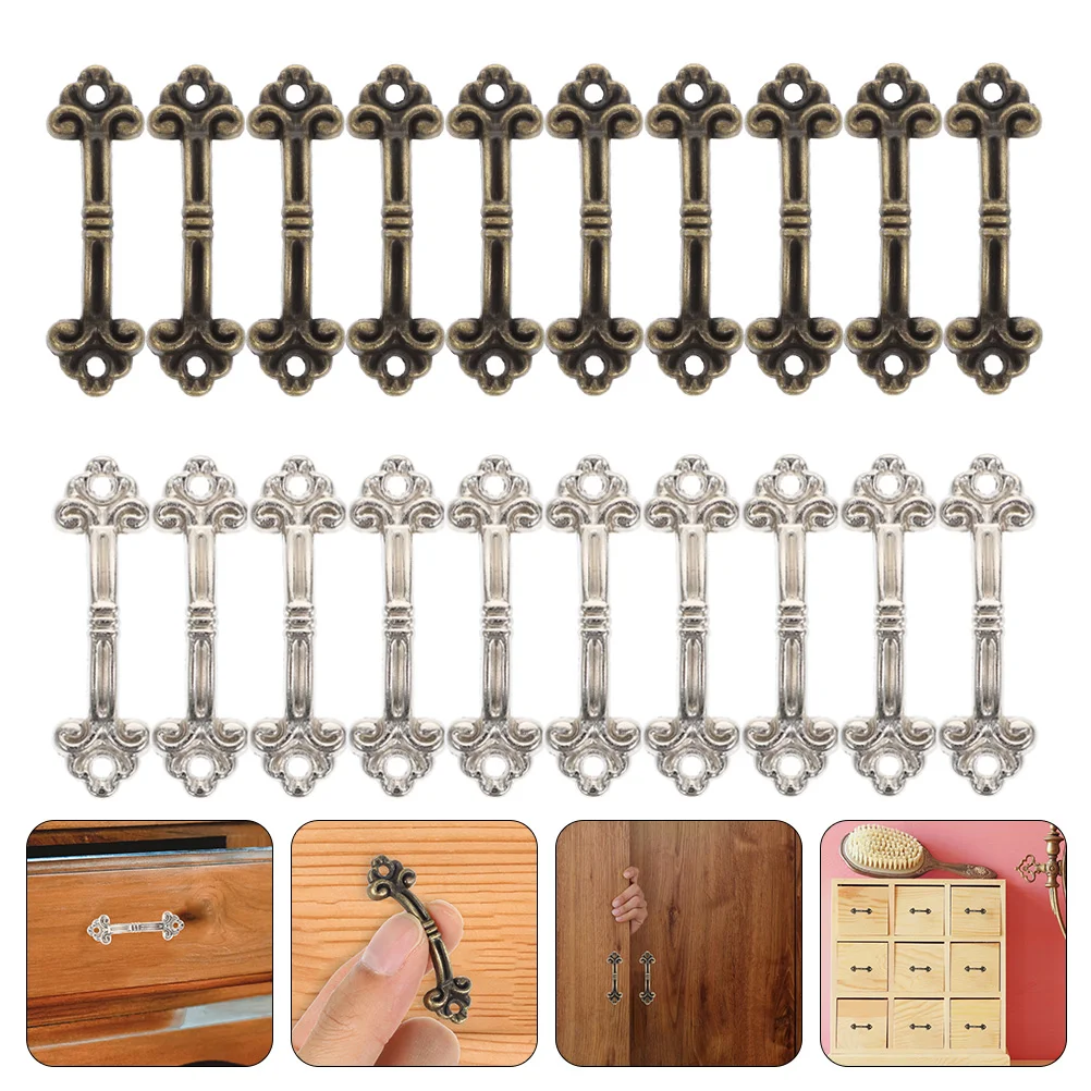 20pcs Gift Box Small Knobs Replacement Jewelry Box Drawer Handles Pulling Handles Wooden Box Handles Retro Drawer Handles
20pcs Gift Box Small Knobs Replacement Jewelry Box Drawer Handles Pulling Handles Wooden Box Handles Retro Drawer Handles