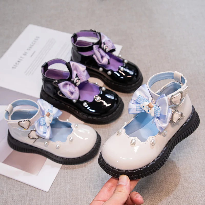 2026 Kuromi Girls' Princess Shoes, Sweet Bow Mary Jane Flats Cute Lolita Style Casual Dress Shoes for Kids
2026 Kuromi Girls' Princess Shoes, Sweet Bow Mary Jane Flats Cute Lolita Style Casual Dress Shoes for Kids