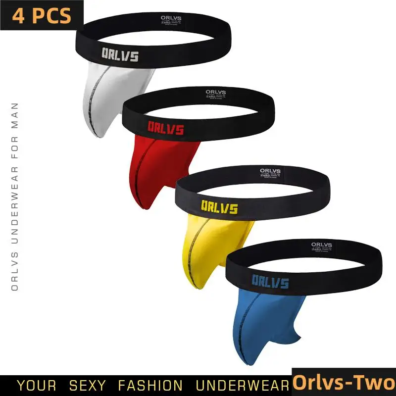 4PCS Men Underwear Sexy Jockstrap Bikini Briefs Hollow G-String Thong Breathable Soft Pouch Underwear for Male
4PCS Men Underwear Sexy Jockstrap Bikini Briefs Hollow G-String Thong Breathable Soft Pouch Underwear for Male