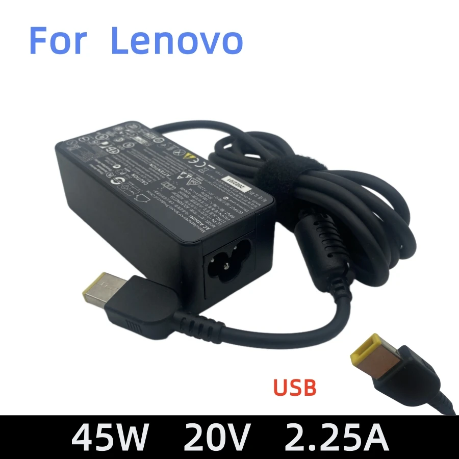45 Вт USB 20 В 2,25 А адаптер переменного тока для Lenovo ThinkPad E540 E550 E560 W540 G50-30 IdeaPad Yoga 11S T470 T440S T470S Зарядное устройство для ноутбука
45 Вт USB 20 В 2,25 А адаптер переменного тока для Lenovo ThinkPad E540 E550 E560 W540 G50-30 IdeaPad Yoga 11S T470 T440S T470S Зарядное устройство для ноутбука