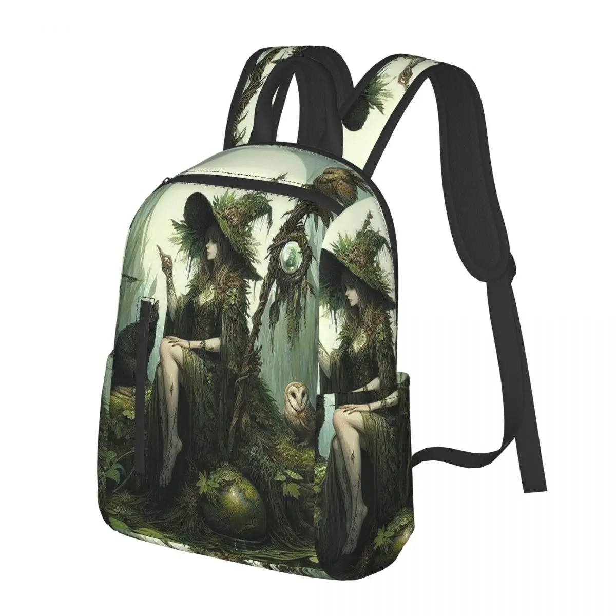 Enchanted Forest Witch Student Backpack School Bag Hiking Travel Daypack for Men Women Bookbag Shoulder Bags
Enchanted Forest Witch Student Backpack School Bag Hiking Travel Daypack for Men Women Bookbag Shoulder Bags