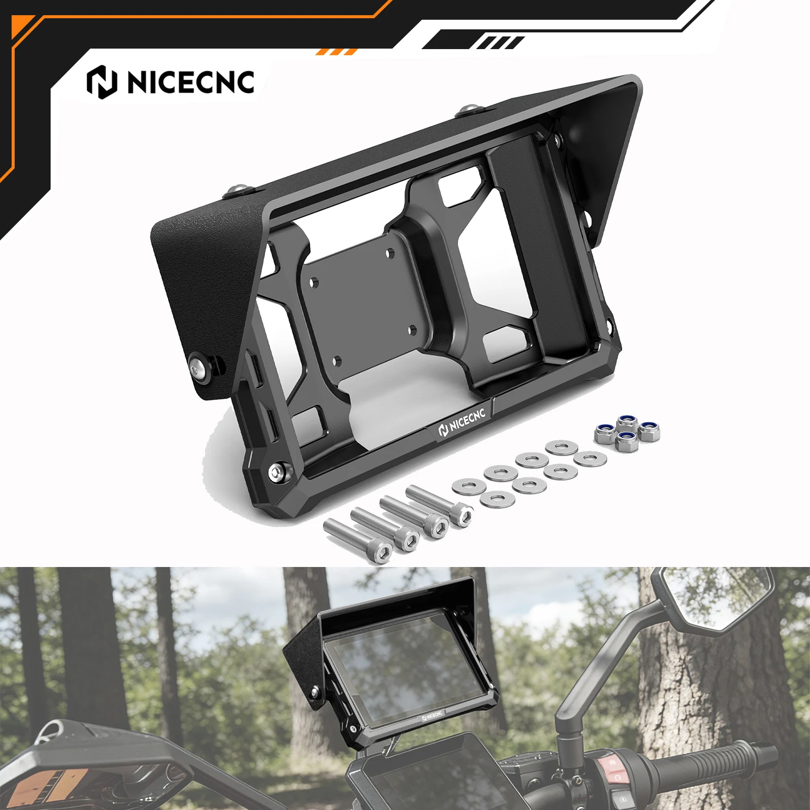 Защитный чехол NICECNC для Garmin Zumo XT2 6 дюймов с регулируемым солнцезащитным козырьком, комплект для Yamaha Tenere 700 T700 MT07 MT09, аксессуары, запчасти
Защитный чехол NICECNC для Garmin Zumo XT2 6 дюймов с регулируемым солнцезащитным козырьком, комплект для Yamaha Tenere 700 T700 MT07 MT09, аксессуары, запчасти
