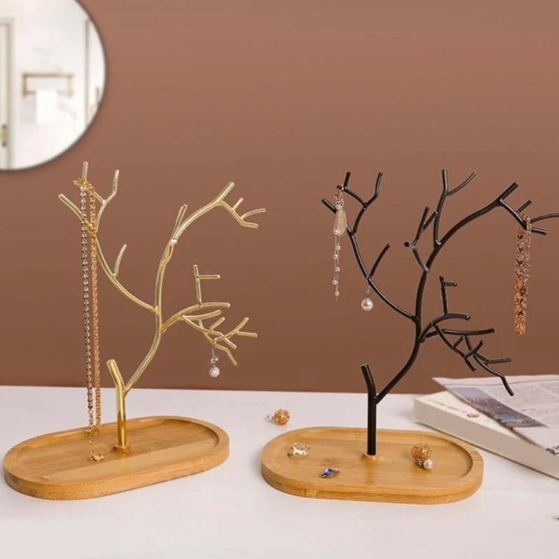 31BB Metal Necklace Organizers Jewelry Storage Solution Tree Shape Elegant Jewelry Stand Suitable for Necklaces and Bracelets
31BB Metal Necklace Organizers Jewelry Storage Solution Tree Shape Elegant Jewelry Stand Suitable for Necklaces and Bracelets