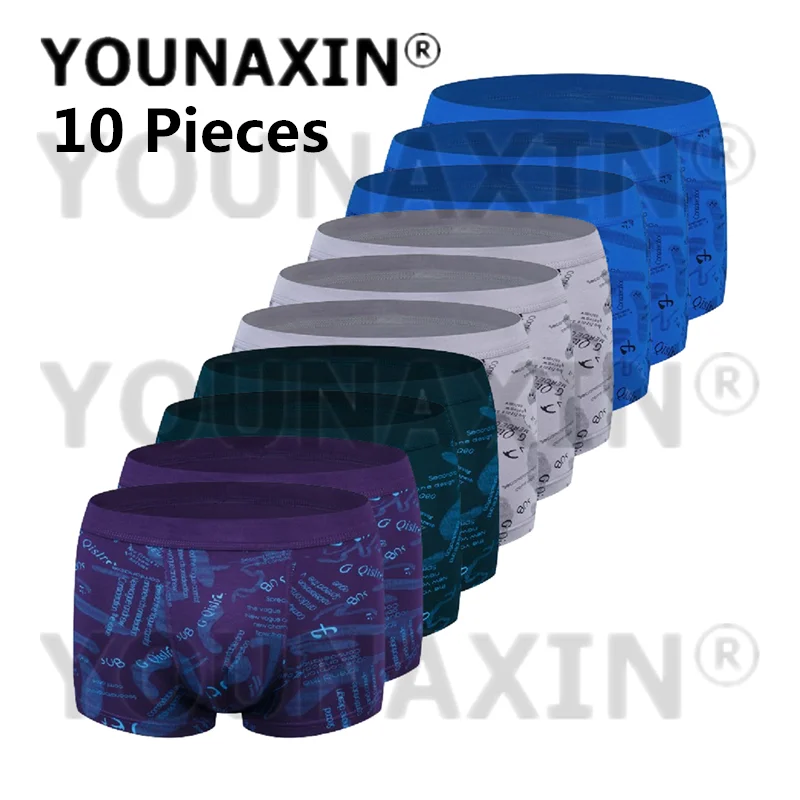 Трусы-боксеры YOUNAXIN мужские 10 шт., нижнее белье, дышащие пикантные, с U-образной выпуклостью, нижнее белье
Трусы-боксеры YOUNAXIN мужские 10 шт., нижнее белье, дышащие пикантные, с U-образной выпуклостью, нижнее белье