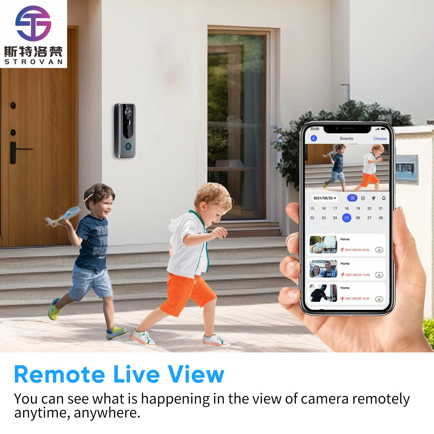 720P HD беспроводной дверной звонок умный двусторонний домофон с водонепроницаемым домофоном ночного видения
720P HD беспроводной дверной звонок умный двусторонний домофон с водонепроницаемым домофоном ночного видения