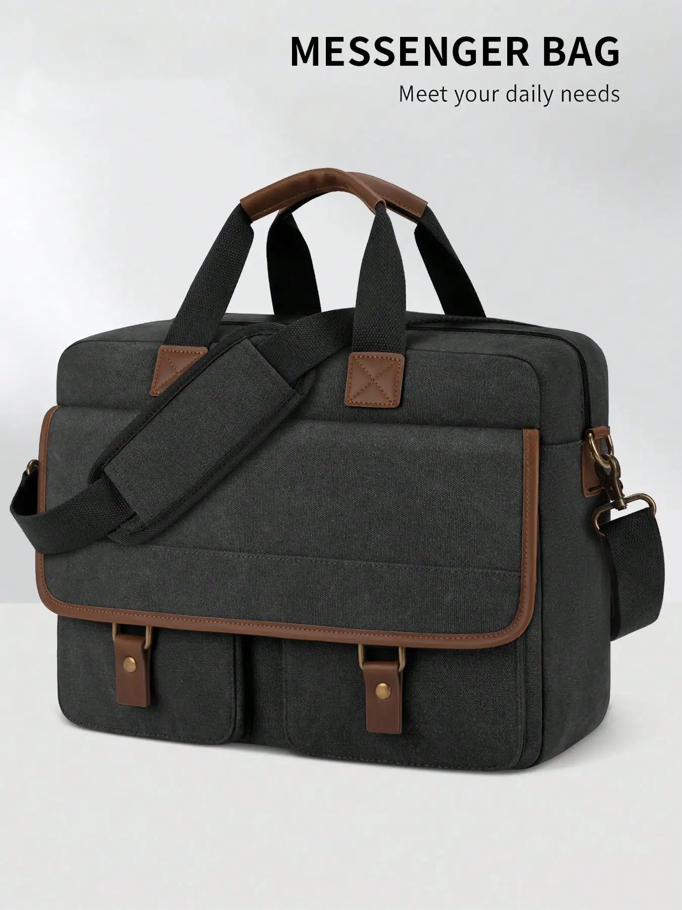 Messenger Bag For Men, 15.6 Inch Laptop Bag Computer Office Laptop Bag For Men, Waterproof Work Bags Canvas Messenger
Messenger Bag For Men, 15.6 Inch Laptop Bag Computer Office Laptop Bag For Men, Waterproof Work Bags Canvas Messenger