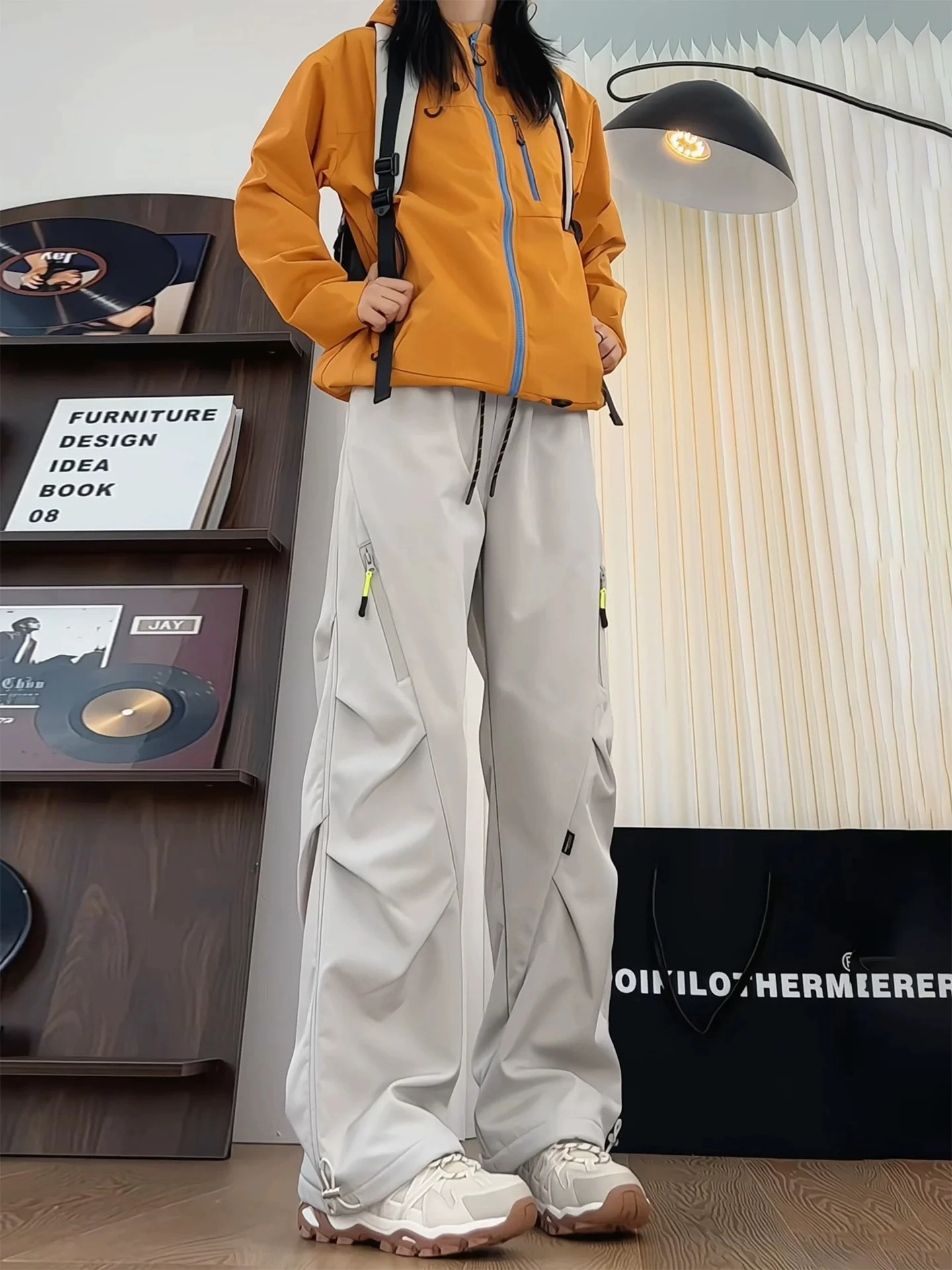 Thiened Fce Lined Soft ell Workwear Trousers Men's Winter Outdoor Mountain Climbing Pants Tee-Proof Straight Leg Cas...
Thiened Fce Lined Soft ell Workwear Trousers Men's Winter Outdoor Mountain Climbing Pants Tee-Proof Straight Leg Cas...