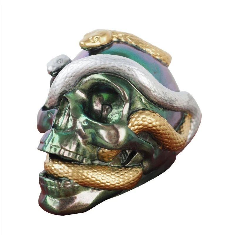 Skull Head Snake Silicone Mold DIY Crystal Epoxy Resin Dual Mirror Mould Dropship
Skull Head Snake Silicone Mold DIY Crystal Epoxy Resin Dual Mirror Mould Dropship