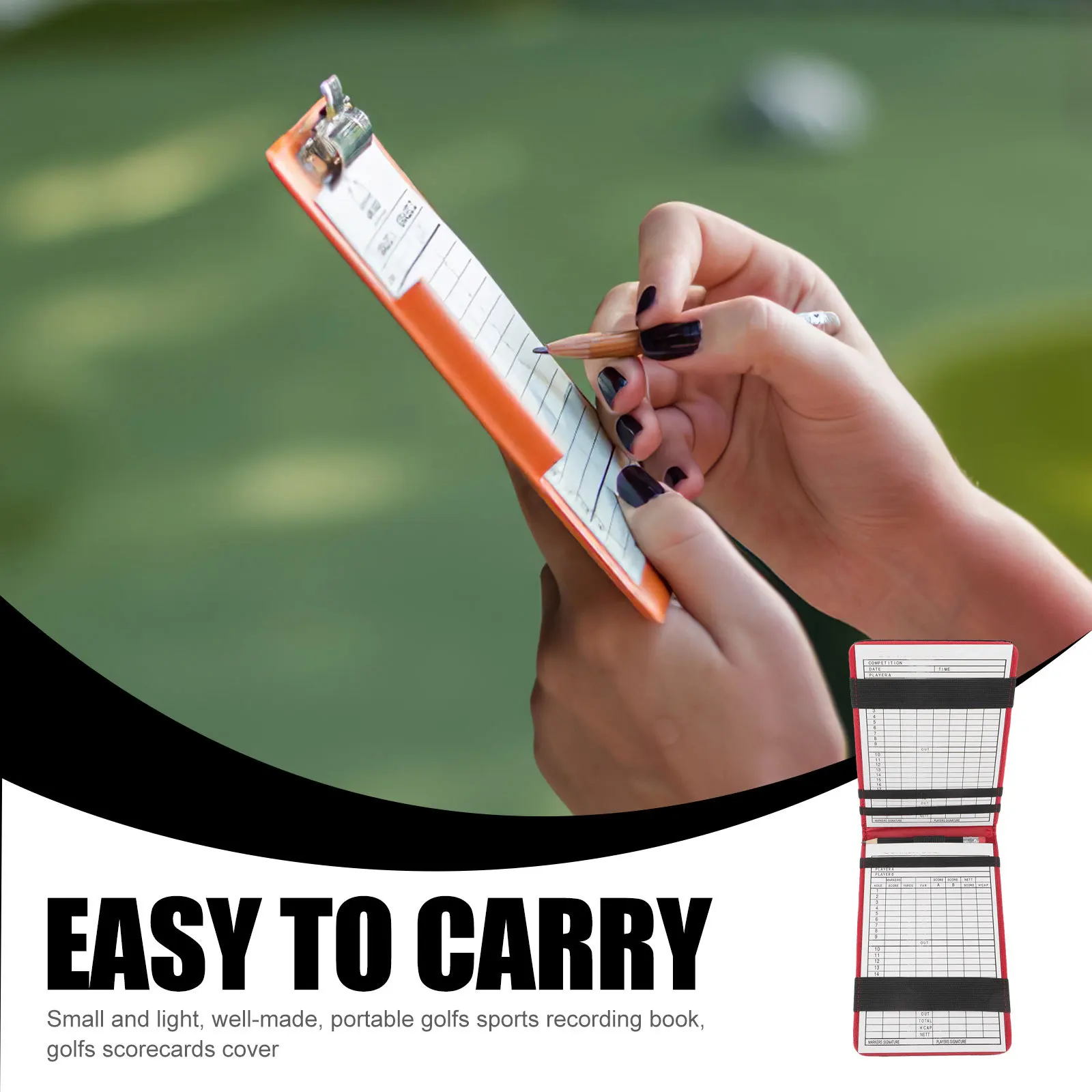 1pcs Golf Scorebook Portable Waterproof Score Recording Notebook Stylish Durable Flat-Folding Score Keeping Book For Golfers
1pcs Golf Scorebook Portable Waterproof Score Recording Notebook Stylish Durable Flat-Folding Score Keeping Book For Golfers