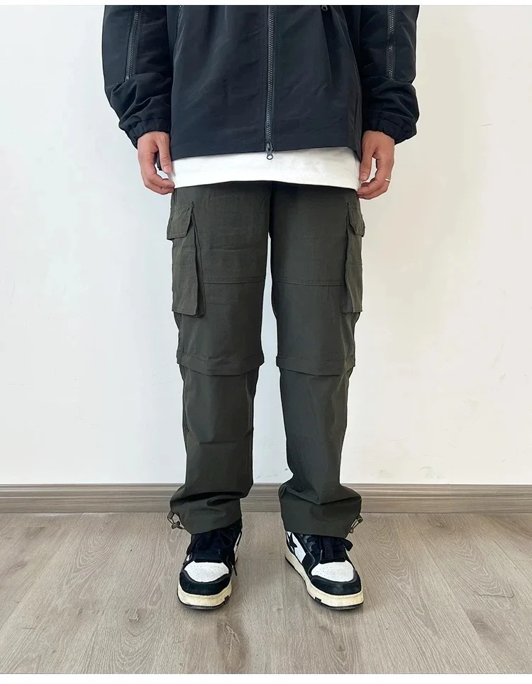 Loose ankle sweatpants, training and fitness pants, casual sports pants, men's two-piece detachable autumn and winter fleece
Loose ankle sweatpants, training and fitness pants, casual sports pants, men's two-piece detachable autumn and winter fleece