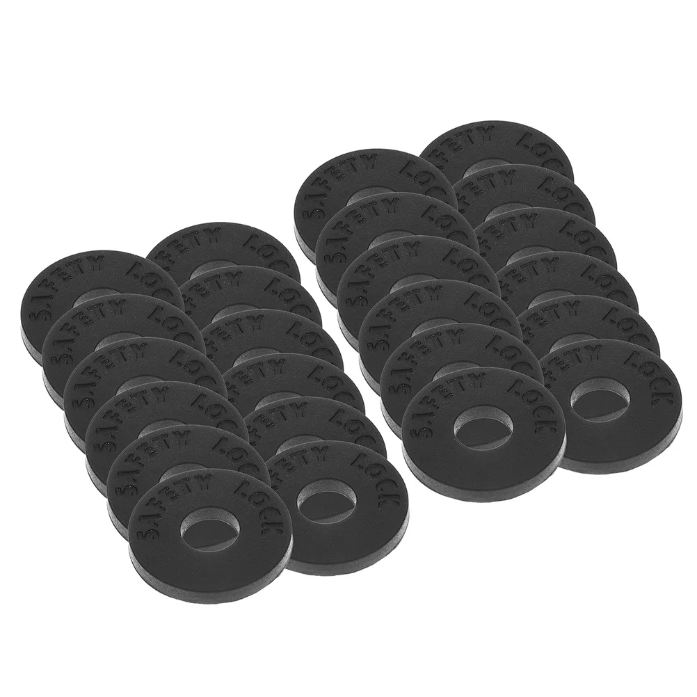 24pcs Guitar Strap Buckle Spacers Anti-Slip Silicone Pads for Electric Bass Guitar Locking System End Pins Accessories Black
24pcs Guitar Strap Buckle Spacers Anti-Slip Silicone Pads for Electric Bass Guitar Locking System End Pins Accessories Black