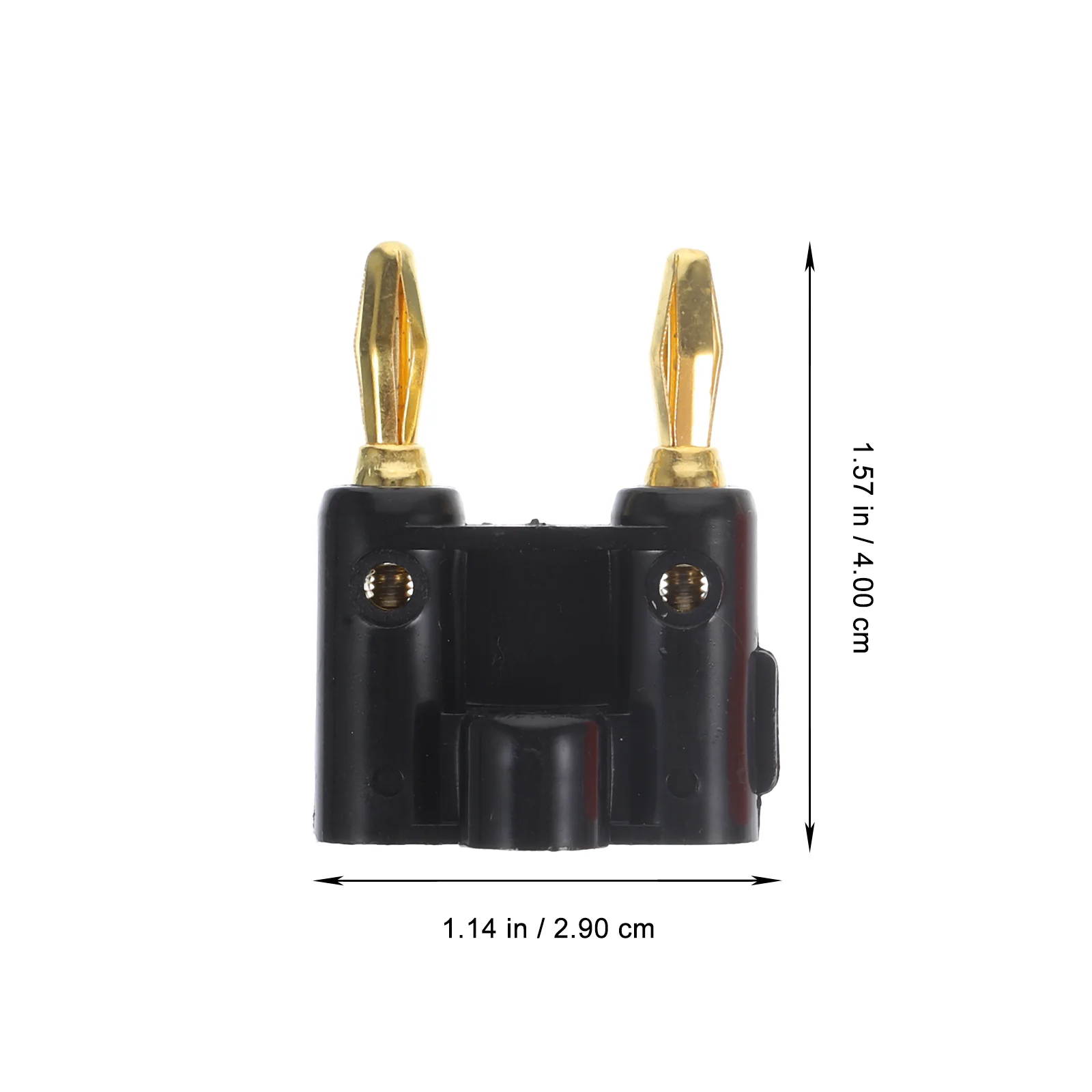 10Pcs Banana Plug Connector Gold Plated Double Audio Jack for Speaker Wire High Durability Stability Clip Fast Installation
10Pcs Banana Plug Connector Gold Plated Double Audio Jack for Speaker Wire High Durability Stability Clip Fast Installation