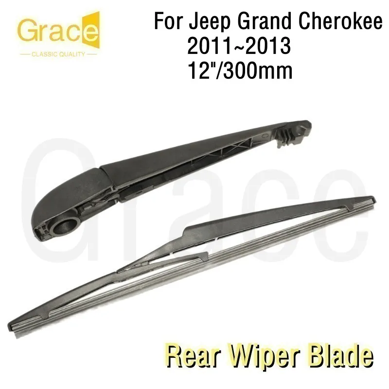 Rear Wiper Blade For Jeep Grand Cherokee 12"/300mm Car Windshield Windscreen Rubber 2011 2012 2013
Rear Wiper Blade For Jeep Grand Cherokee 12"/300mm Car Windshield Windscreen Rubber 2011 2012 2013