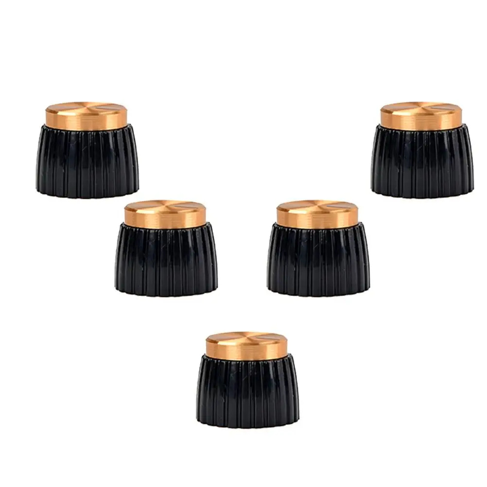 5 Pcs Fits Amp Amplifier Knob Gold Knobs Push on Guitar Parts for Instrument Amplifiers
5 Pcs Fits Amp Amplifier Knob Gold Knobs Push on Guitar Parts for Instrument Amplifiers